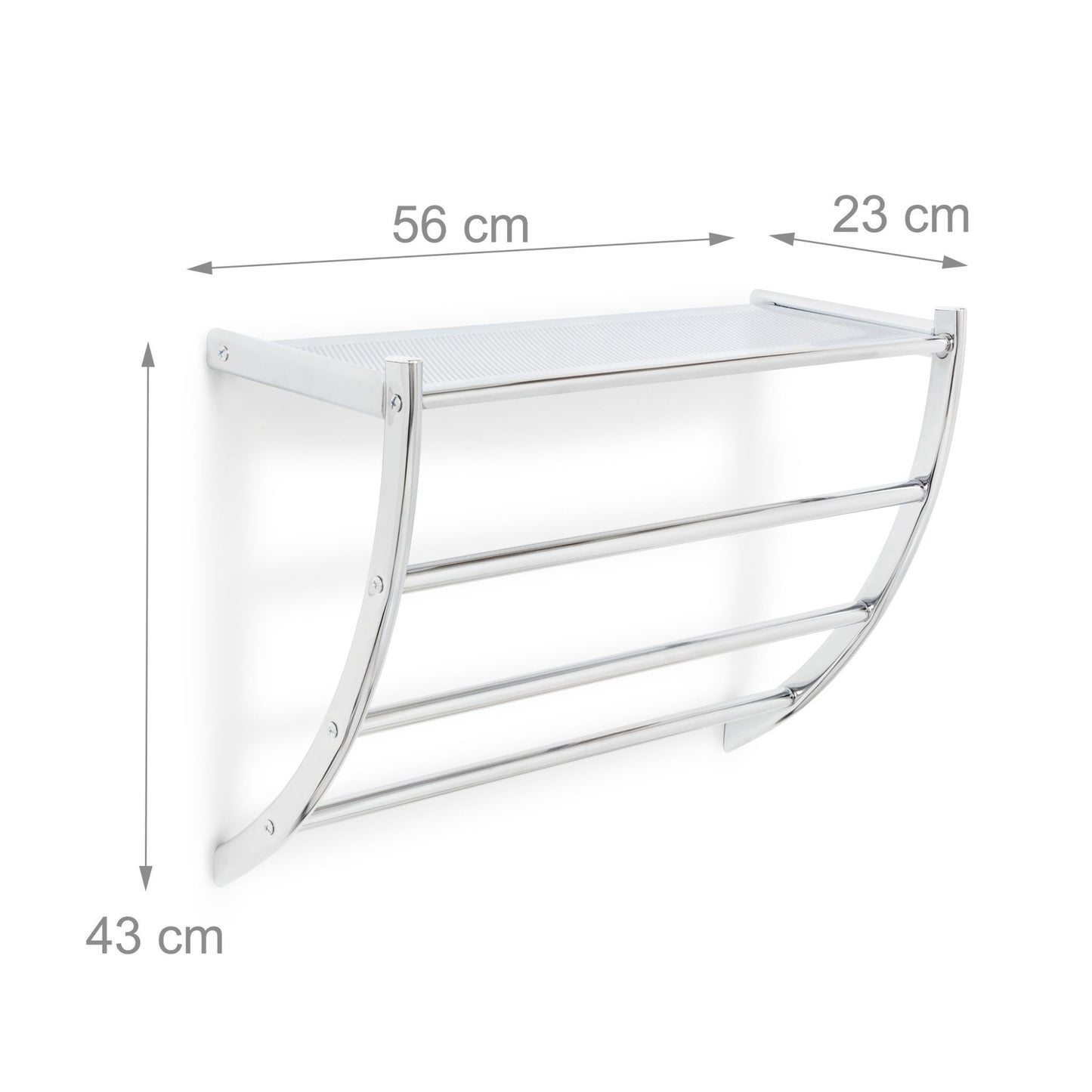 Towel hanger wall