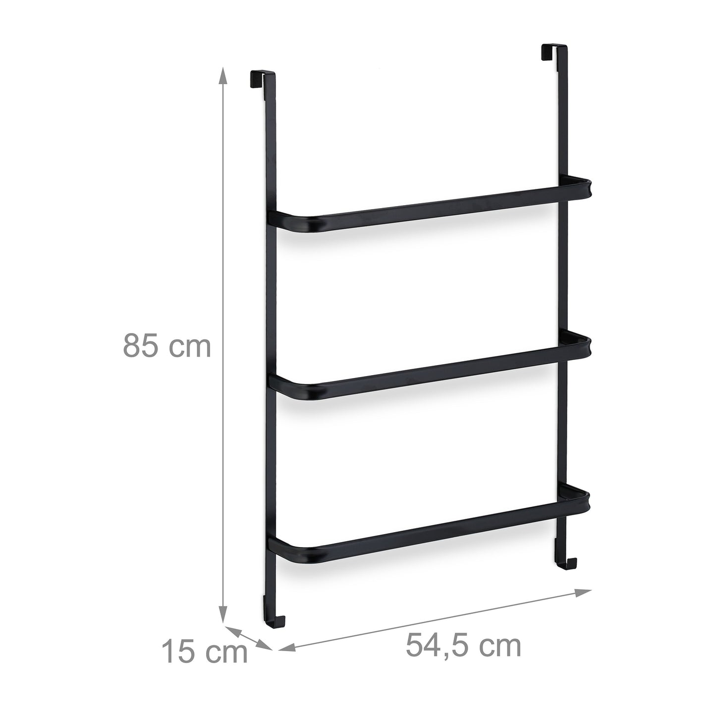 Towel rack door