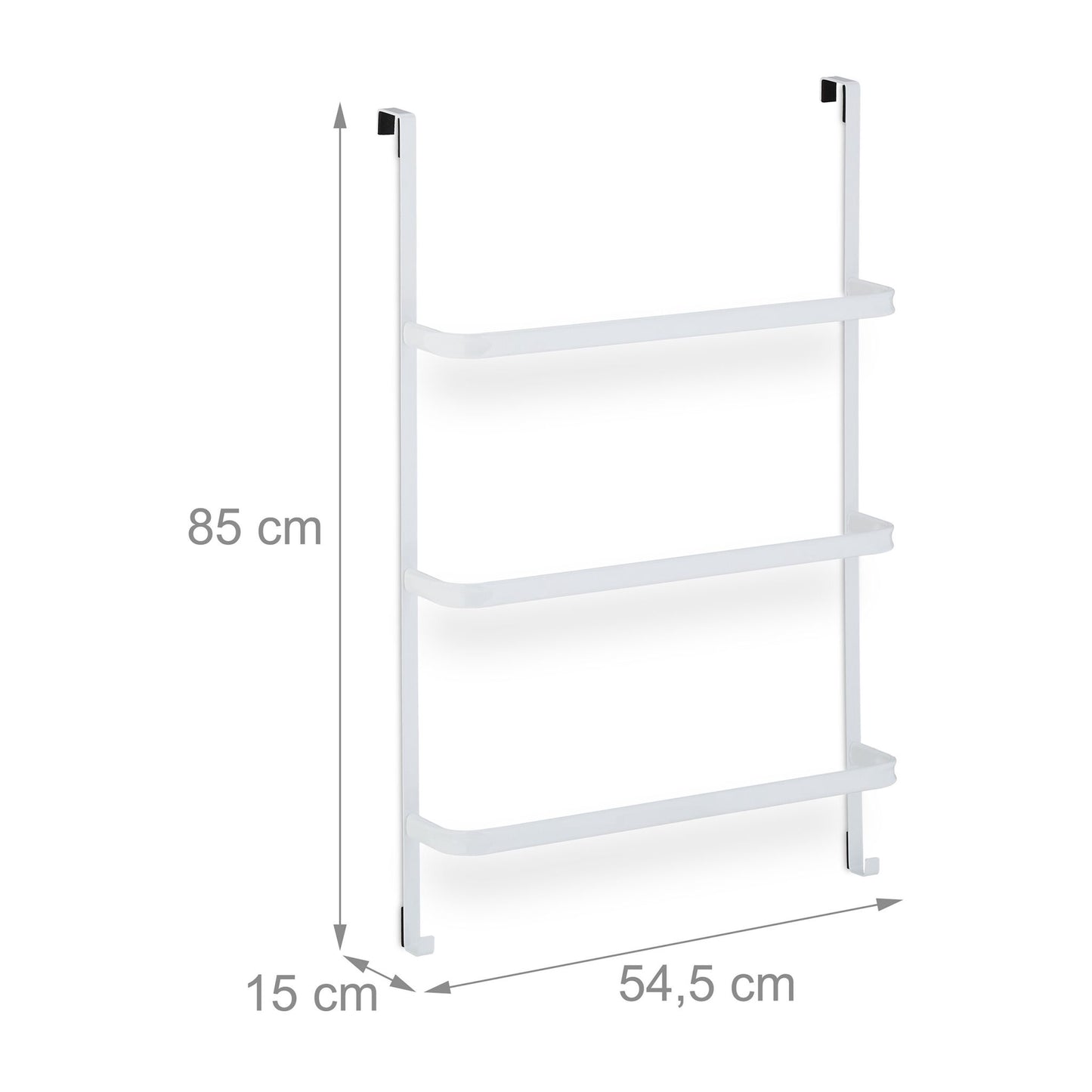 Towel rack door