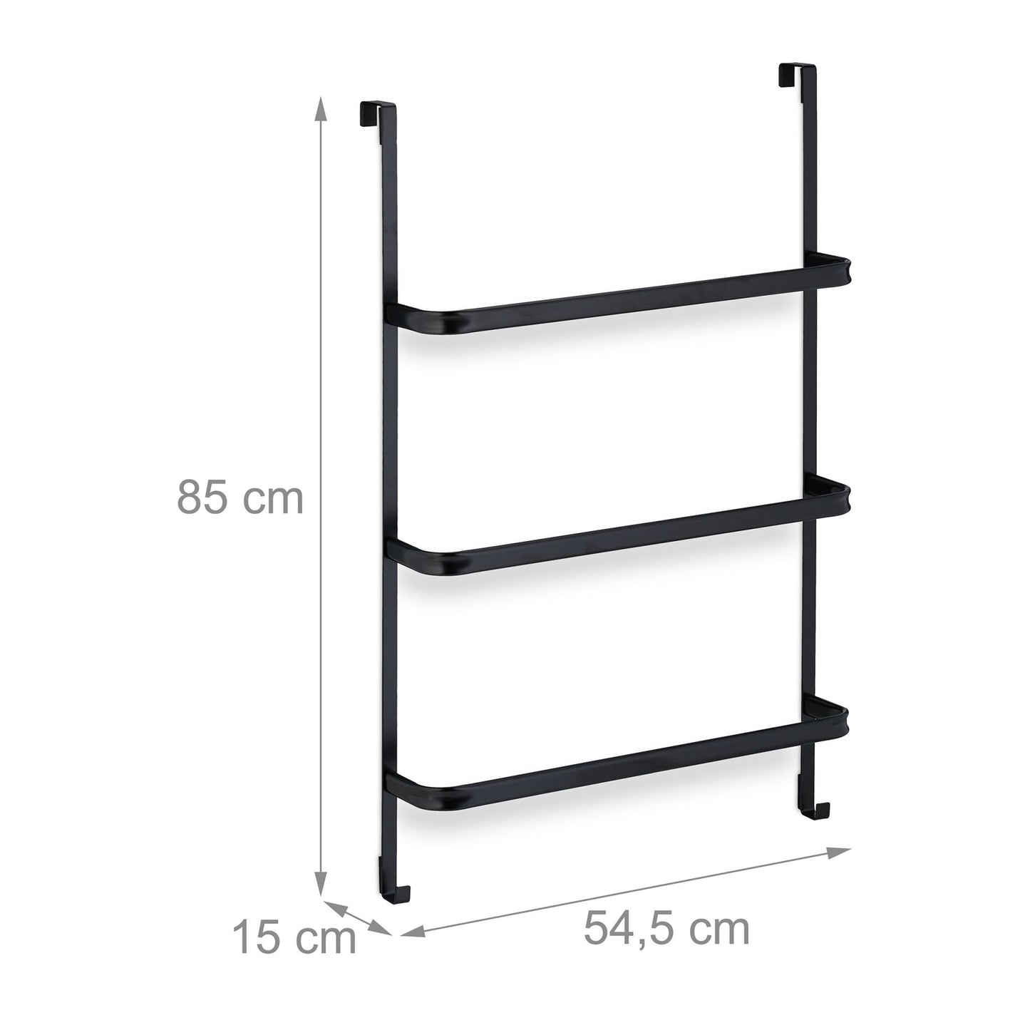 Towel rack door