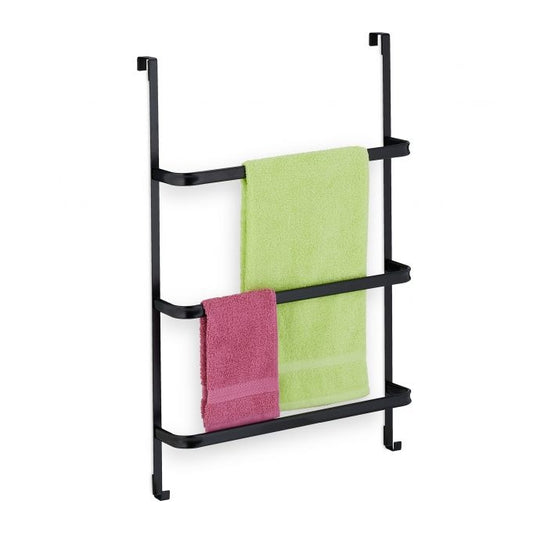 Towel rack door