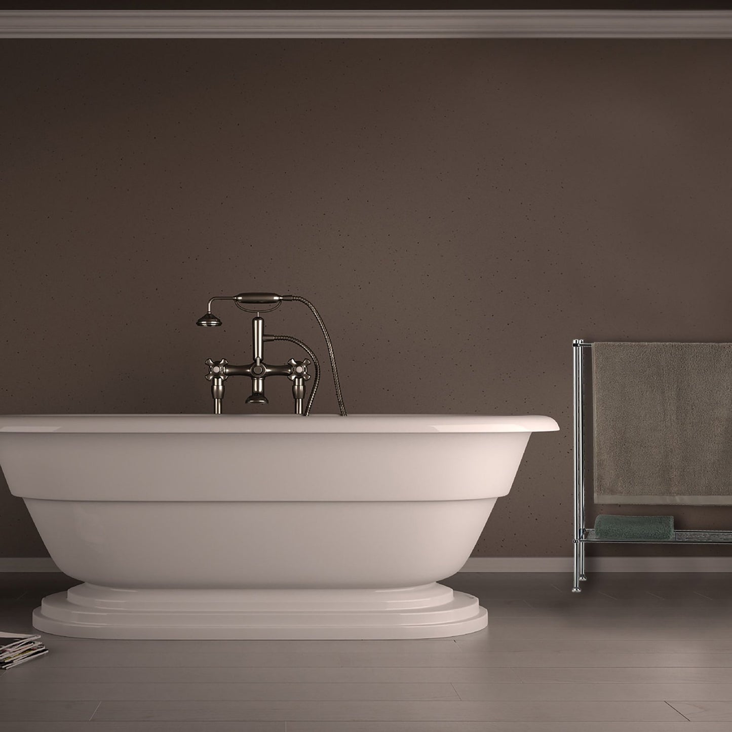 Towel rail chrome