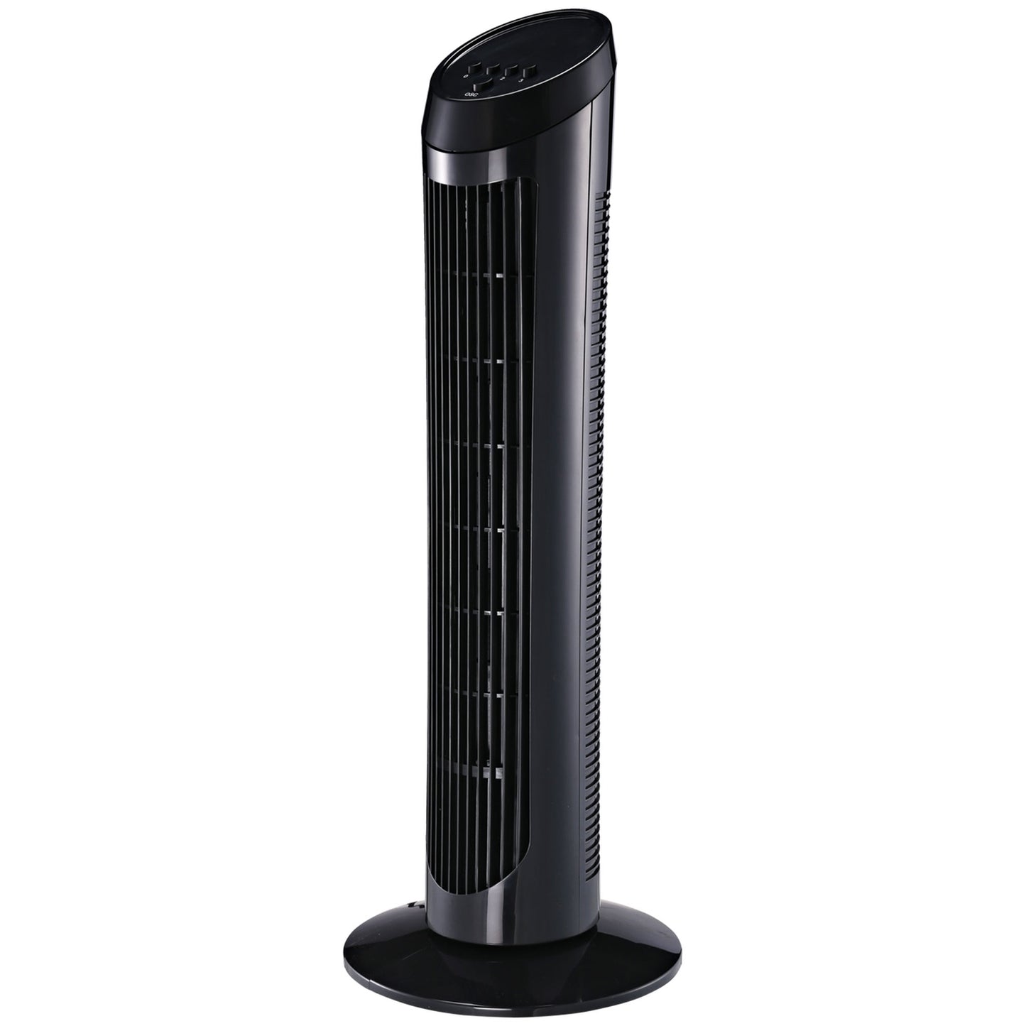 Tower pedestal fan, 3 speeds, 70° oscillation, 45W, black