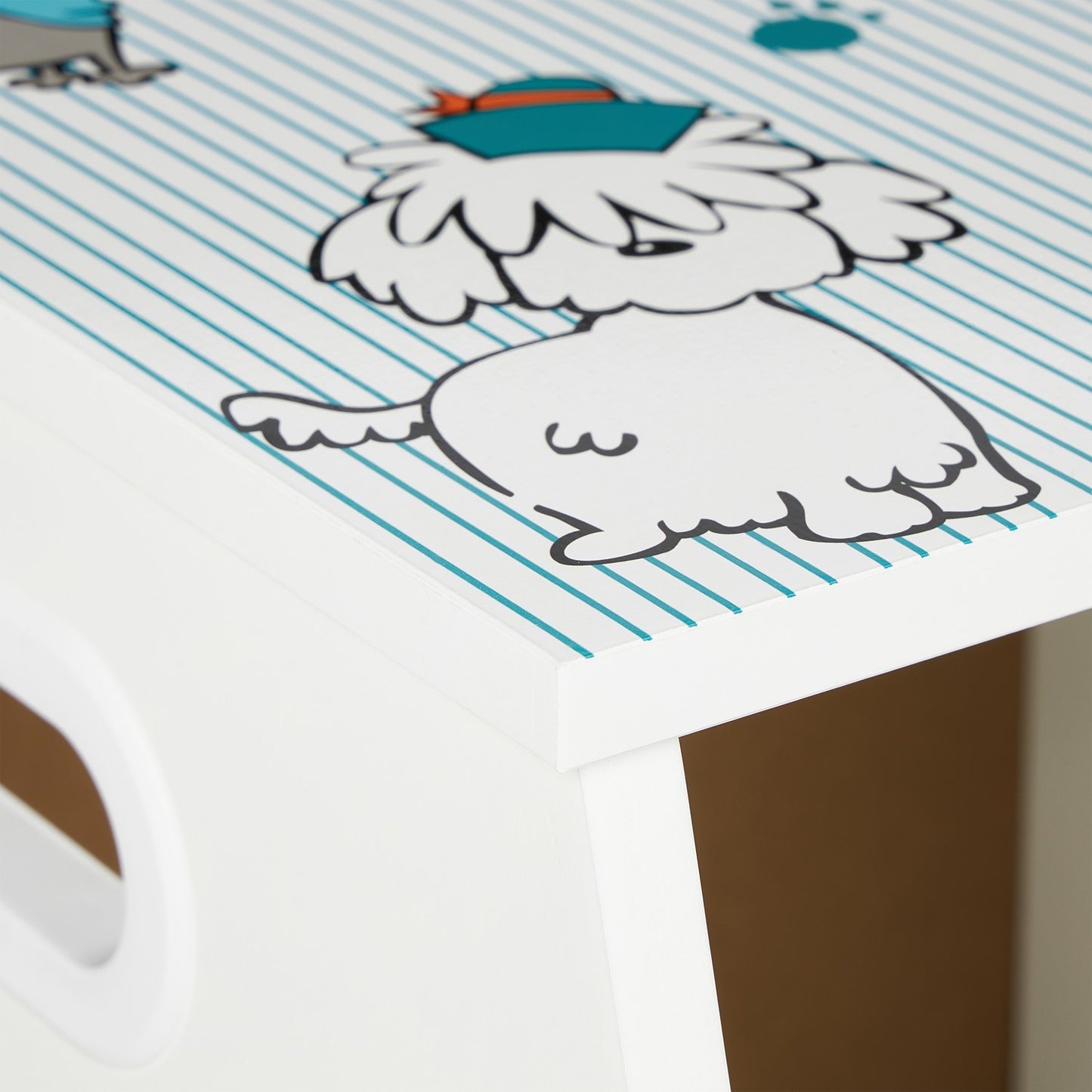 Toy Storage with 2 Compartments