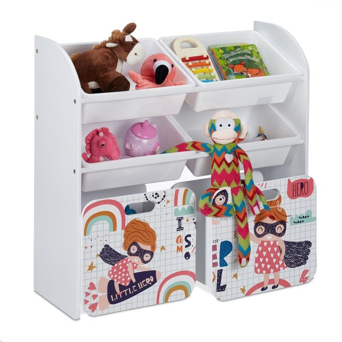 Toy storage unit “little hero”