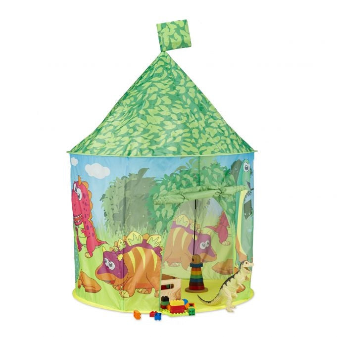 Toy tent dinosaur green