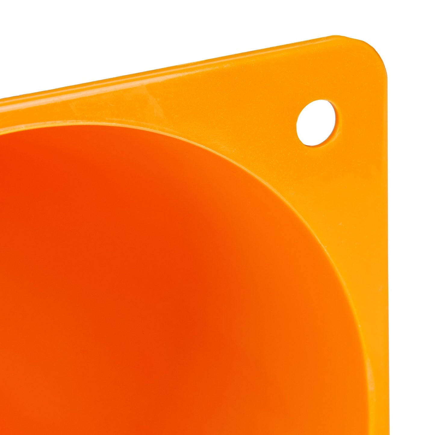 Traffic cone orange set at 16