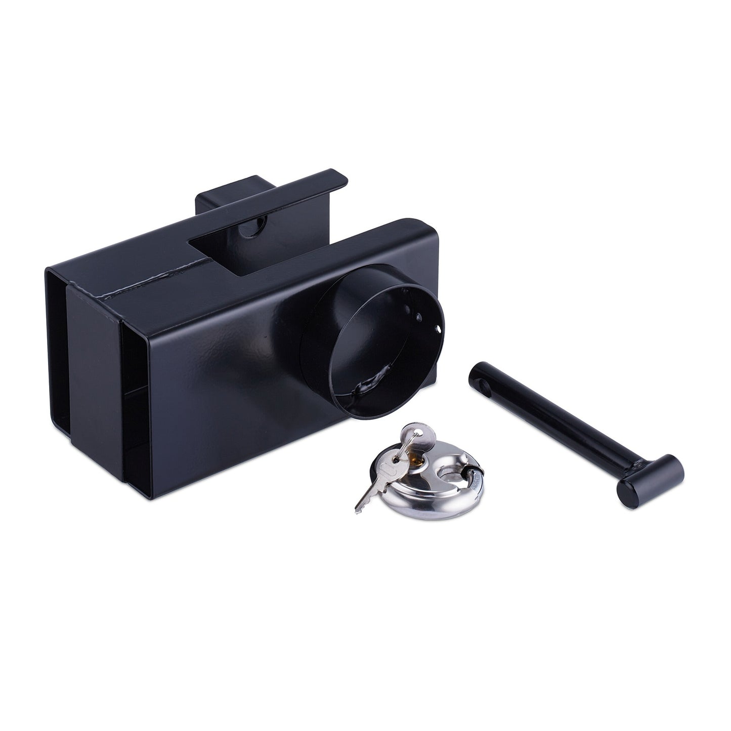 Trailer lock including disc lock