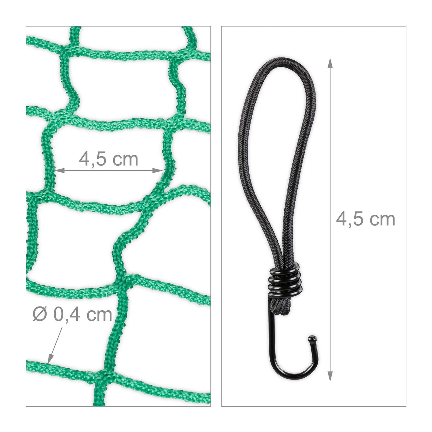 Trailer net 1.5 x 2.2 m