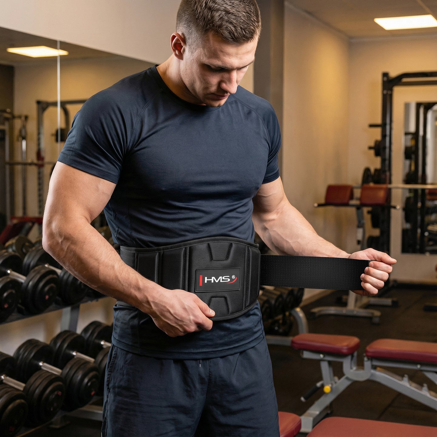 Training Belt, Size S, Black