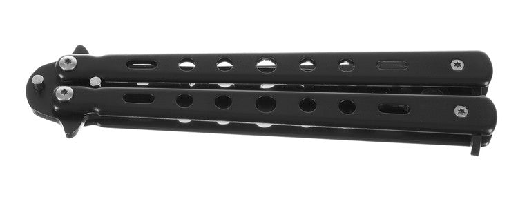 Training butterfly knife - black