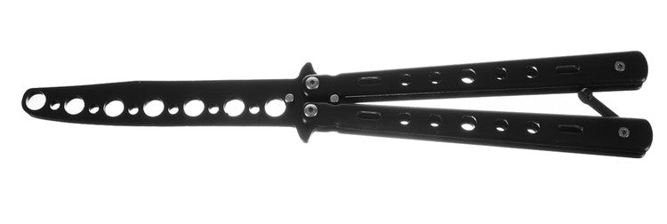 Training butterfly knife - black
