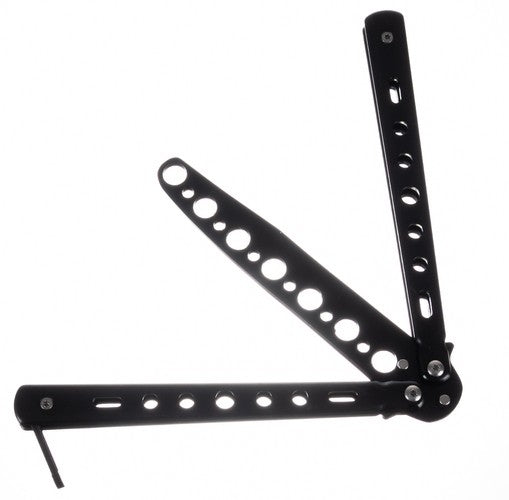 Training butterfly knife - black