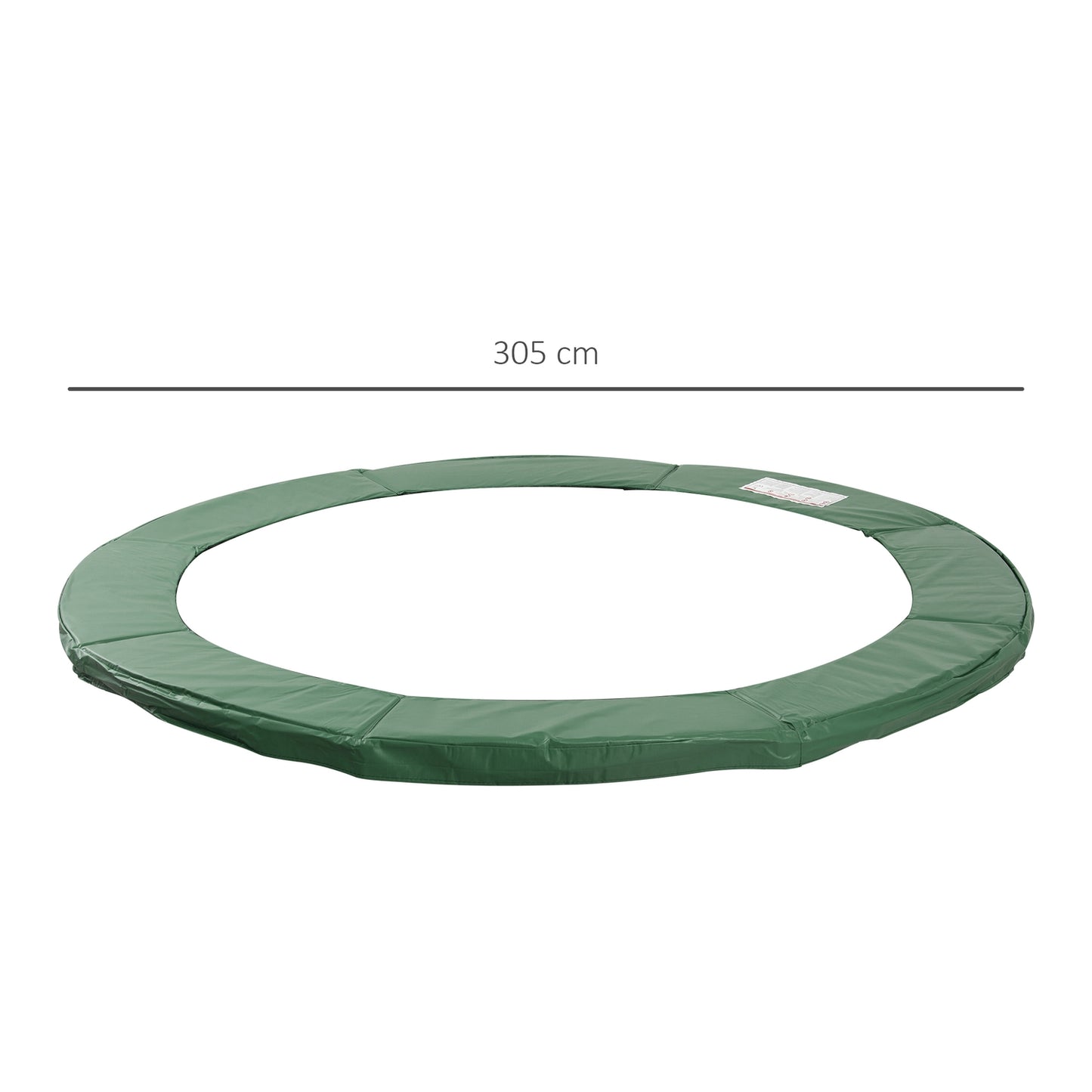 Trampoline Accessory Kit: Safety net and cover for 8-15 feet