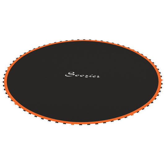 Trampoline Replacement Mat, Round, 3.66m, Polypropylene, Orange
