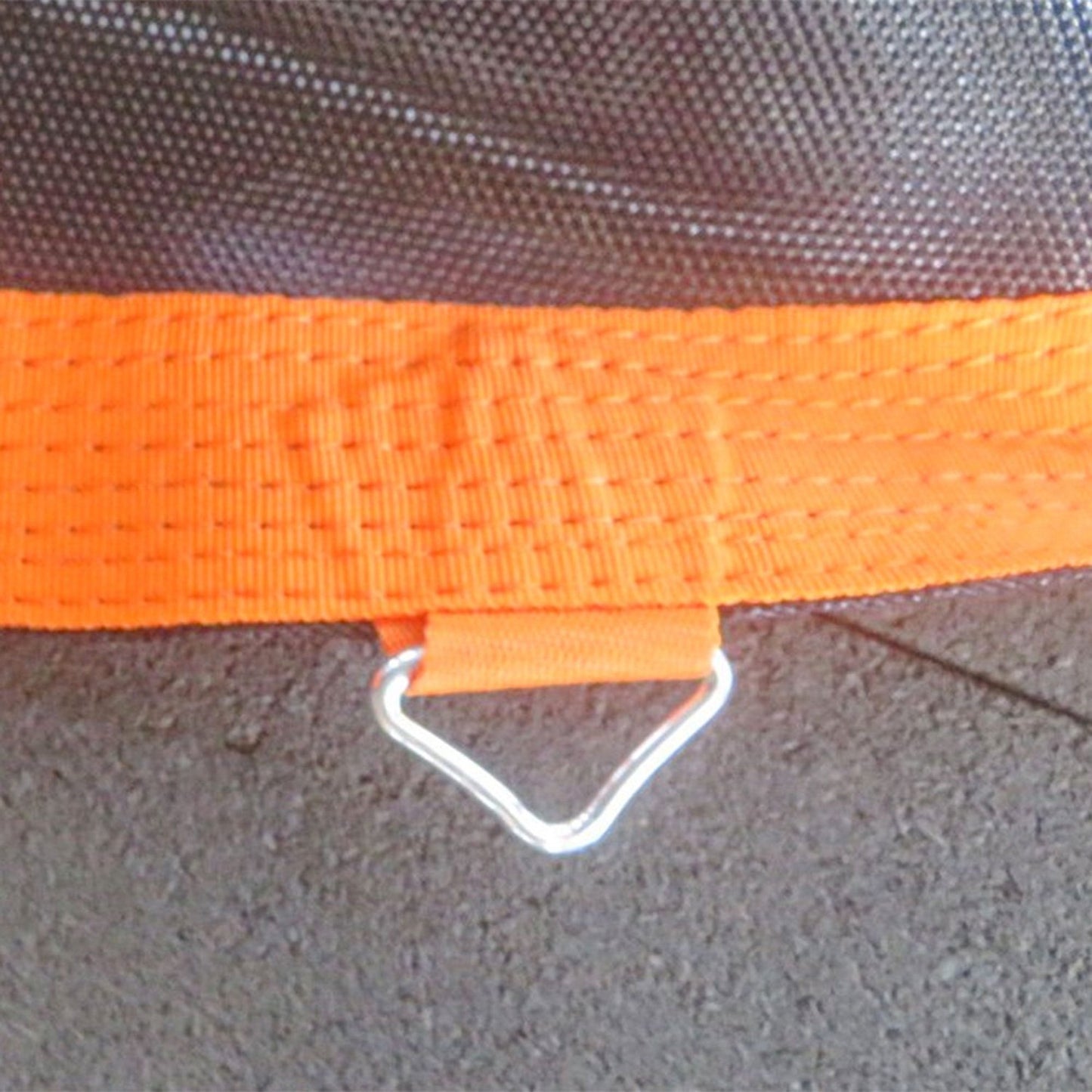 Trampoline Replacement Mat, Round, 3.66m, Polypropylene, Orange