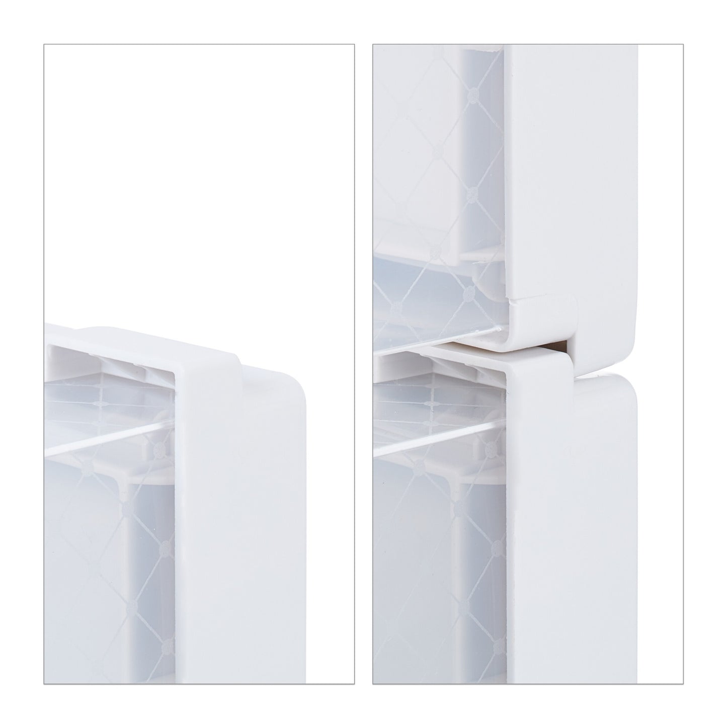 Transparent Boot Storage Boxes, Set of 6