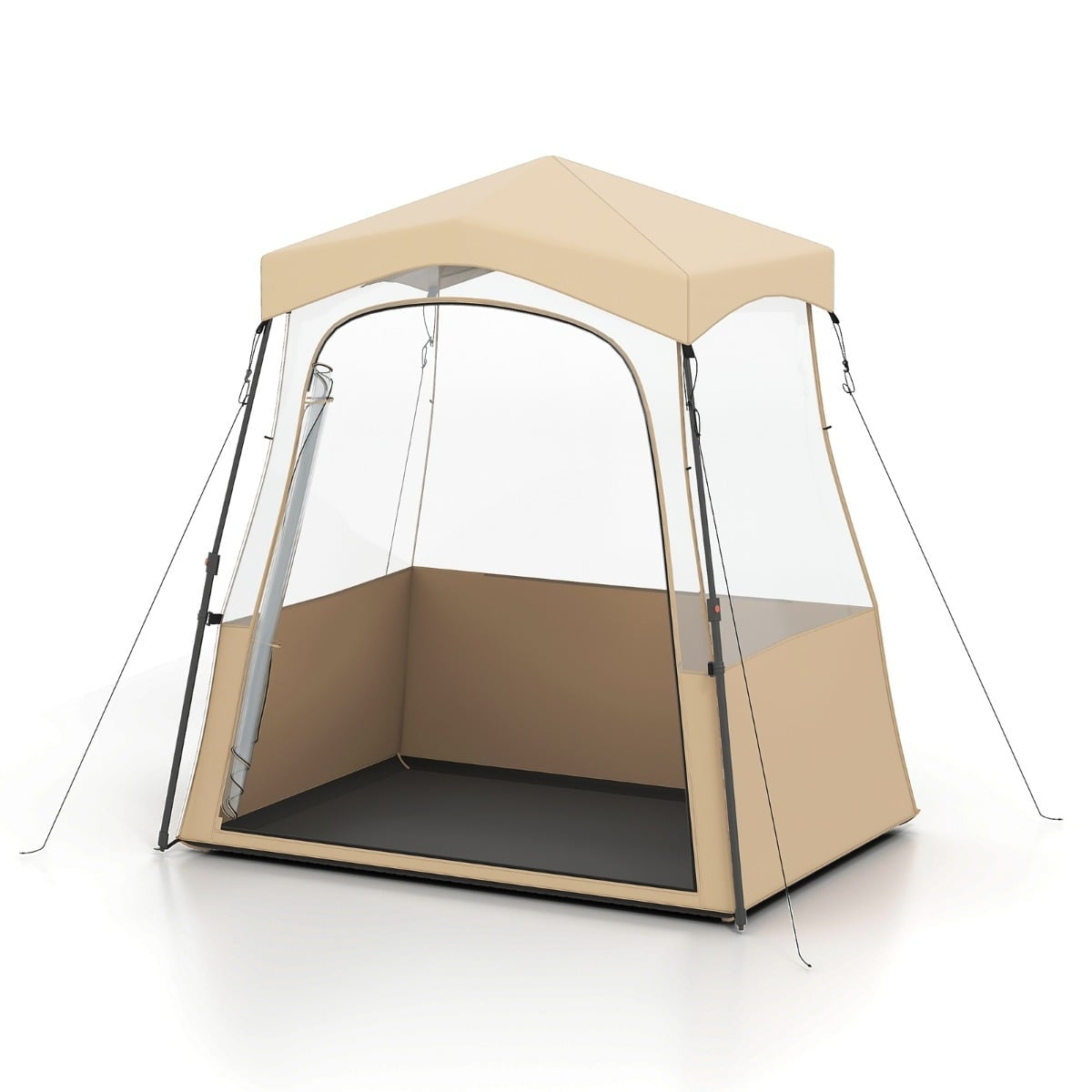 Transparent Outdoor Tent, Oxford Fabric, 183x135x175 cm