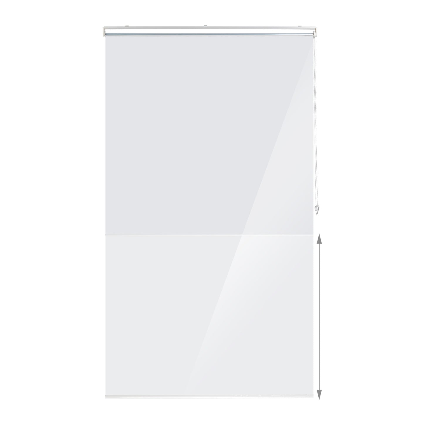 Transparent Water-Repellent Bathroom Roller Blind
