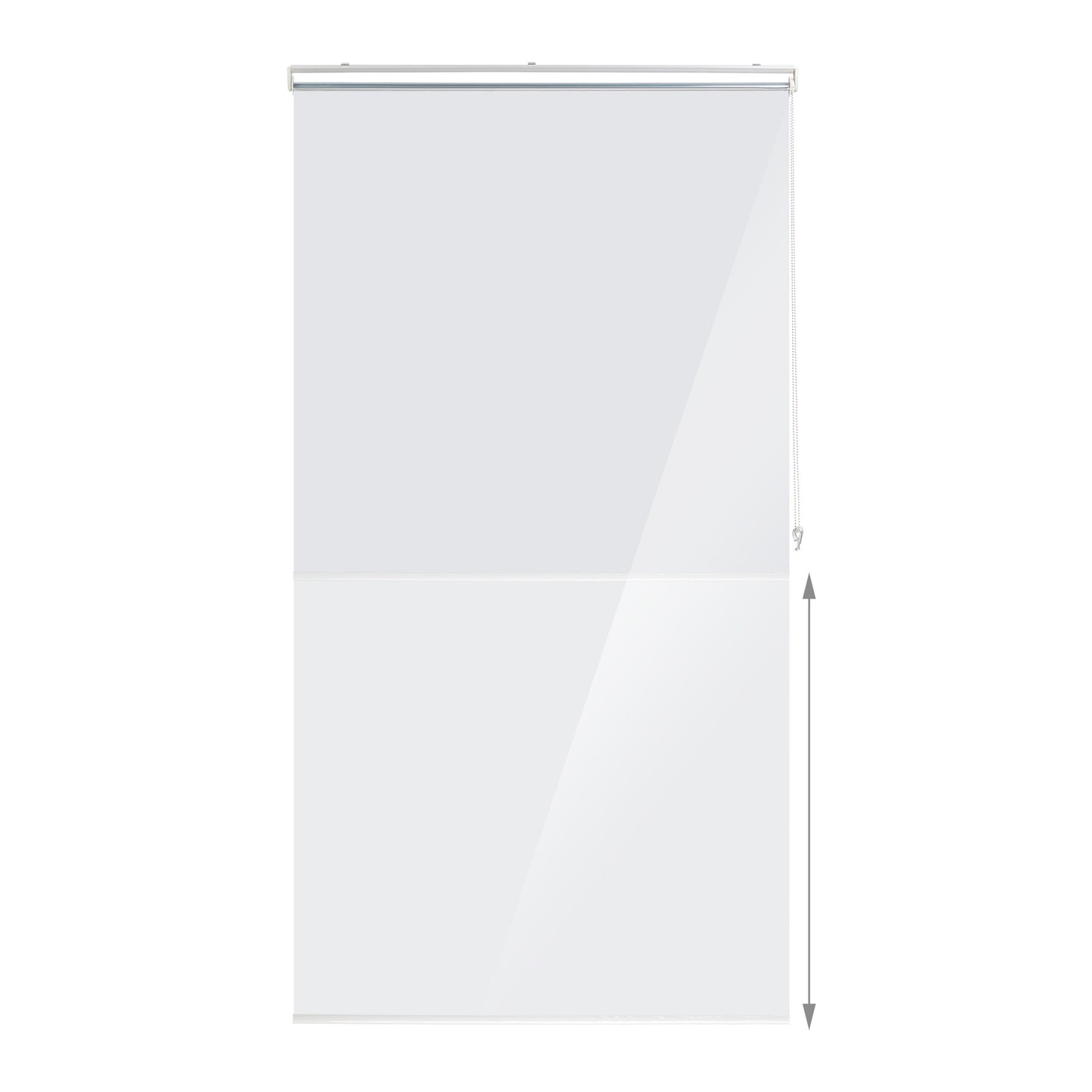 Transparent Water-Repellent Bathroom Roller Blind