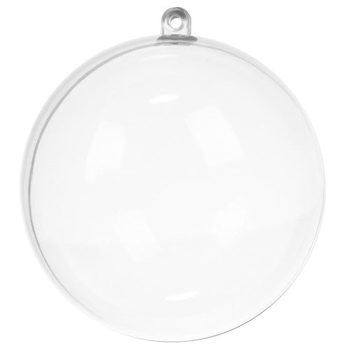 Transparent baubles 12 cm, set of 10 Ruhhy 22279