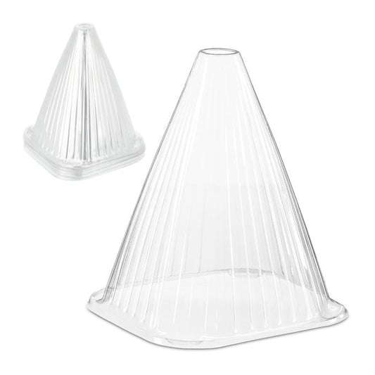 Transparent plant hat 10-pack