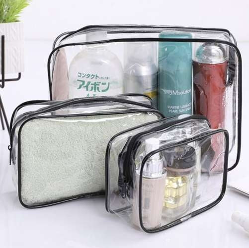 Transparent toiletry bag 3in1 Soulima 21448
