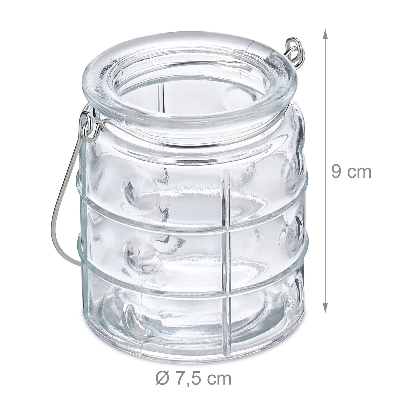 Transparent wind light set of 12