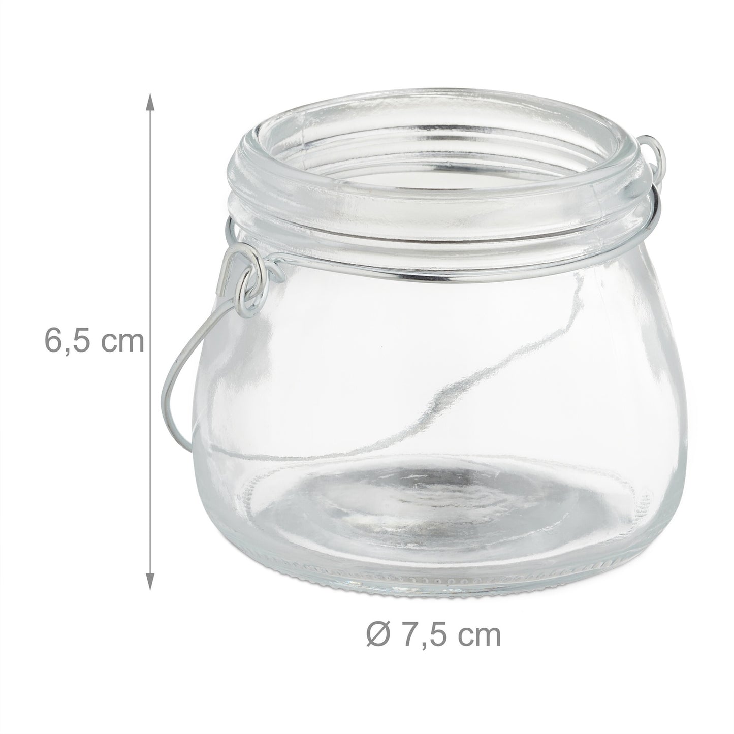 Transparent wind light set of 12