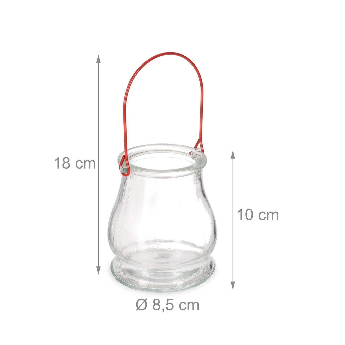 Transparent wind light set of 12