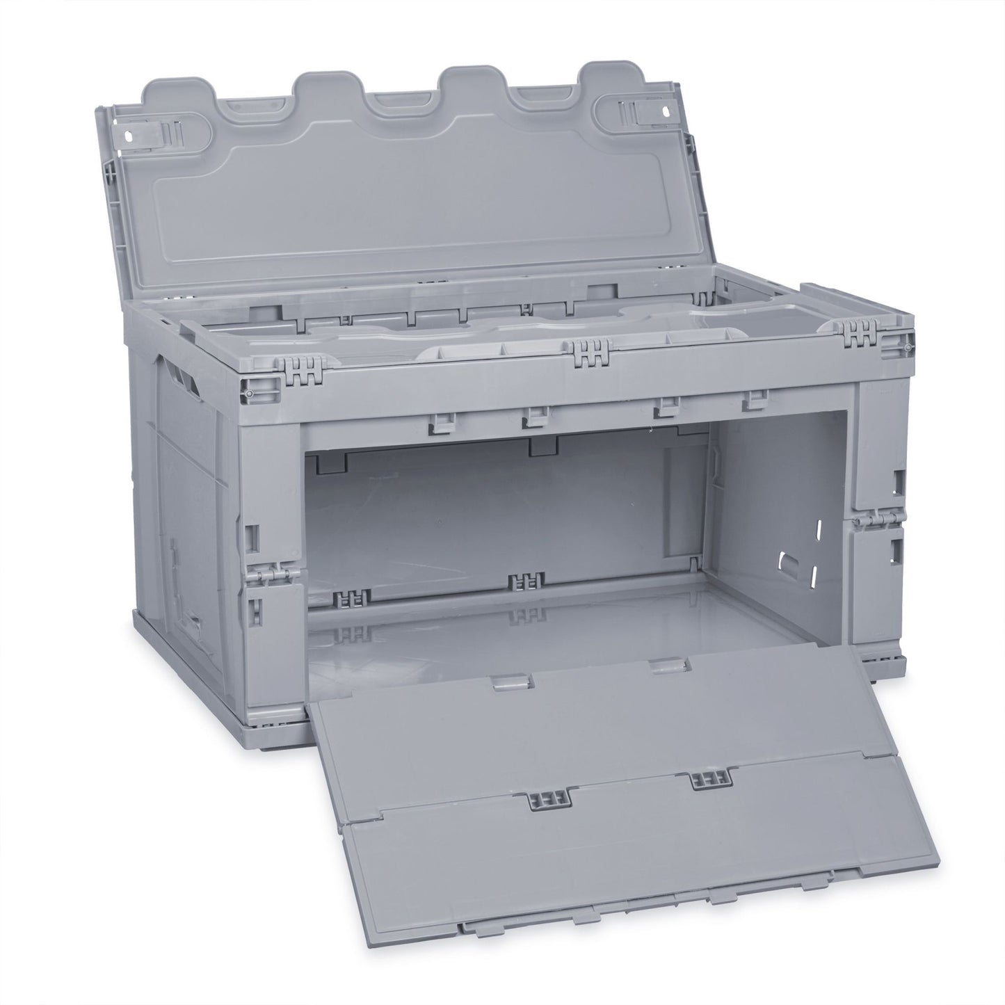 Transport box 60 liters with lid