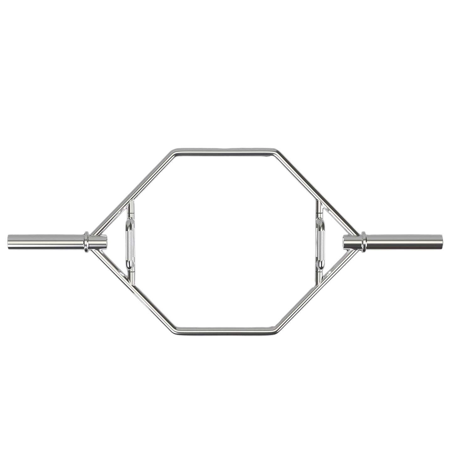 Trap Bar with Collapsible Handles, 800lb Capacity, Silver