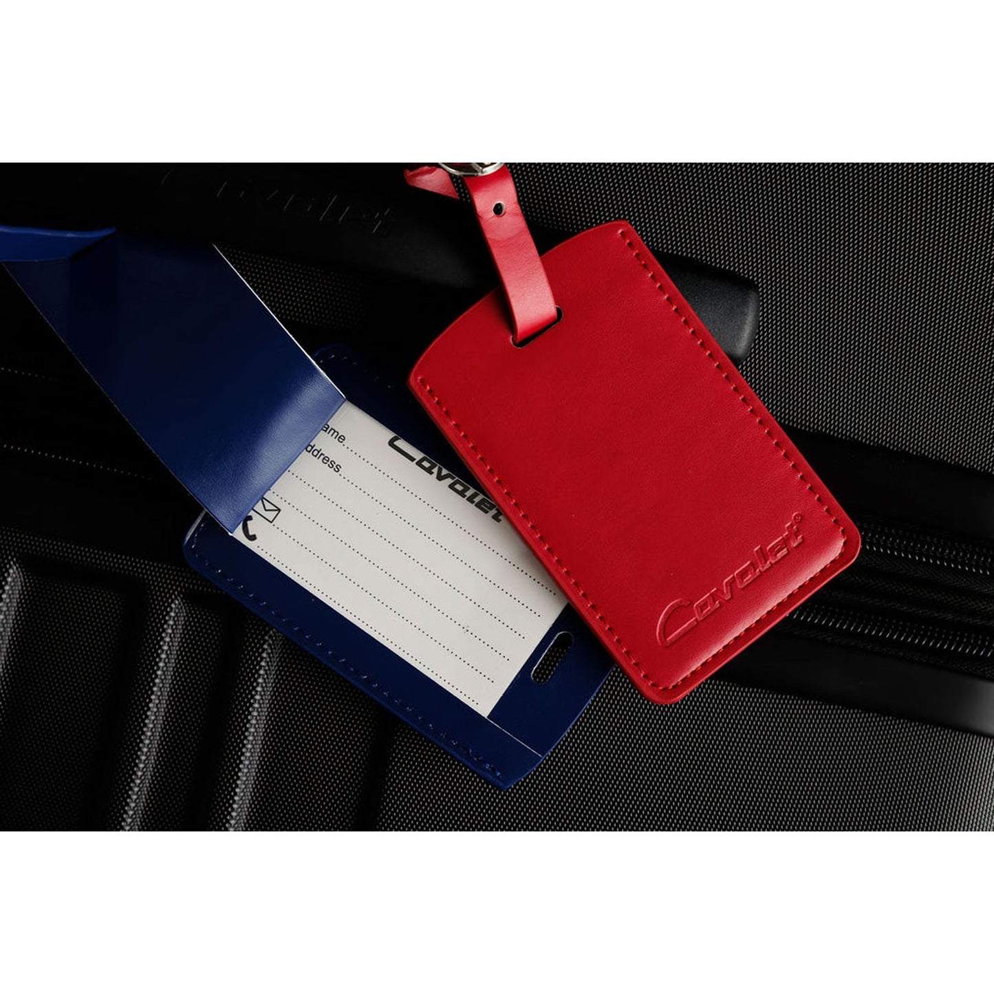 Travel Kit with TSA Lock, Luggage Strap, Tag – Blue