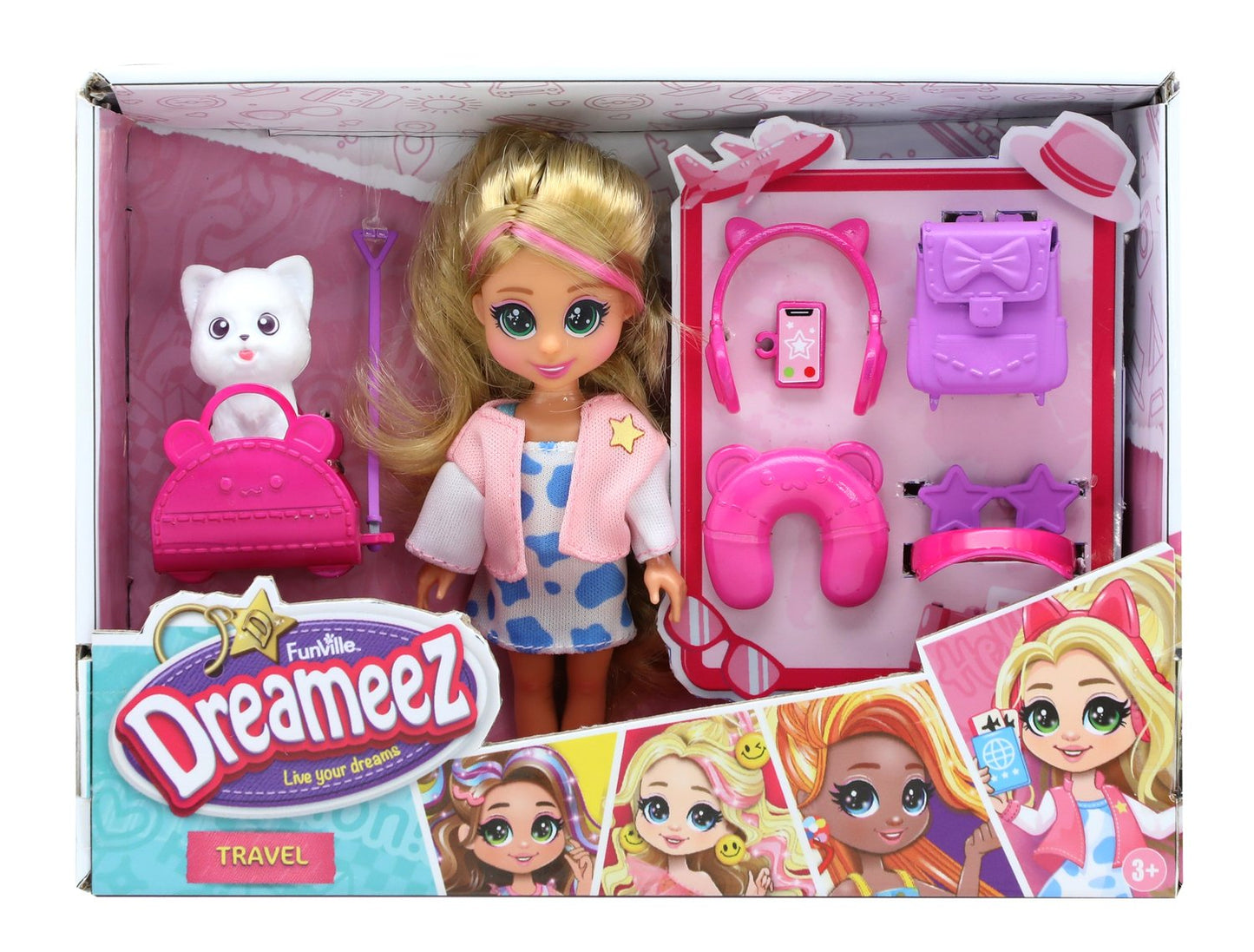 Travel Mini Playset for Kids, Portable and Fun
