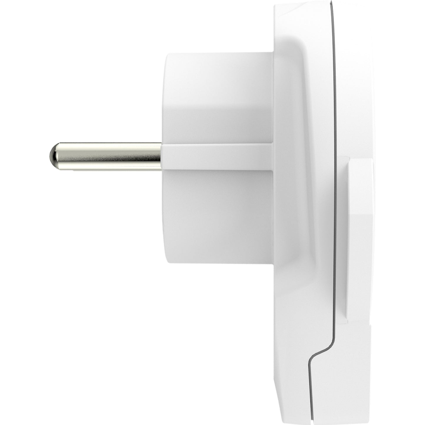 Travel adapter World to Europe USB-A 12W Grounded