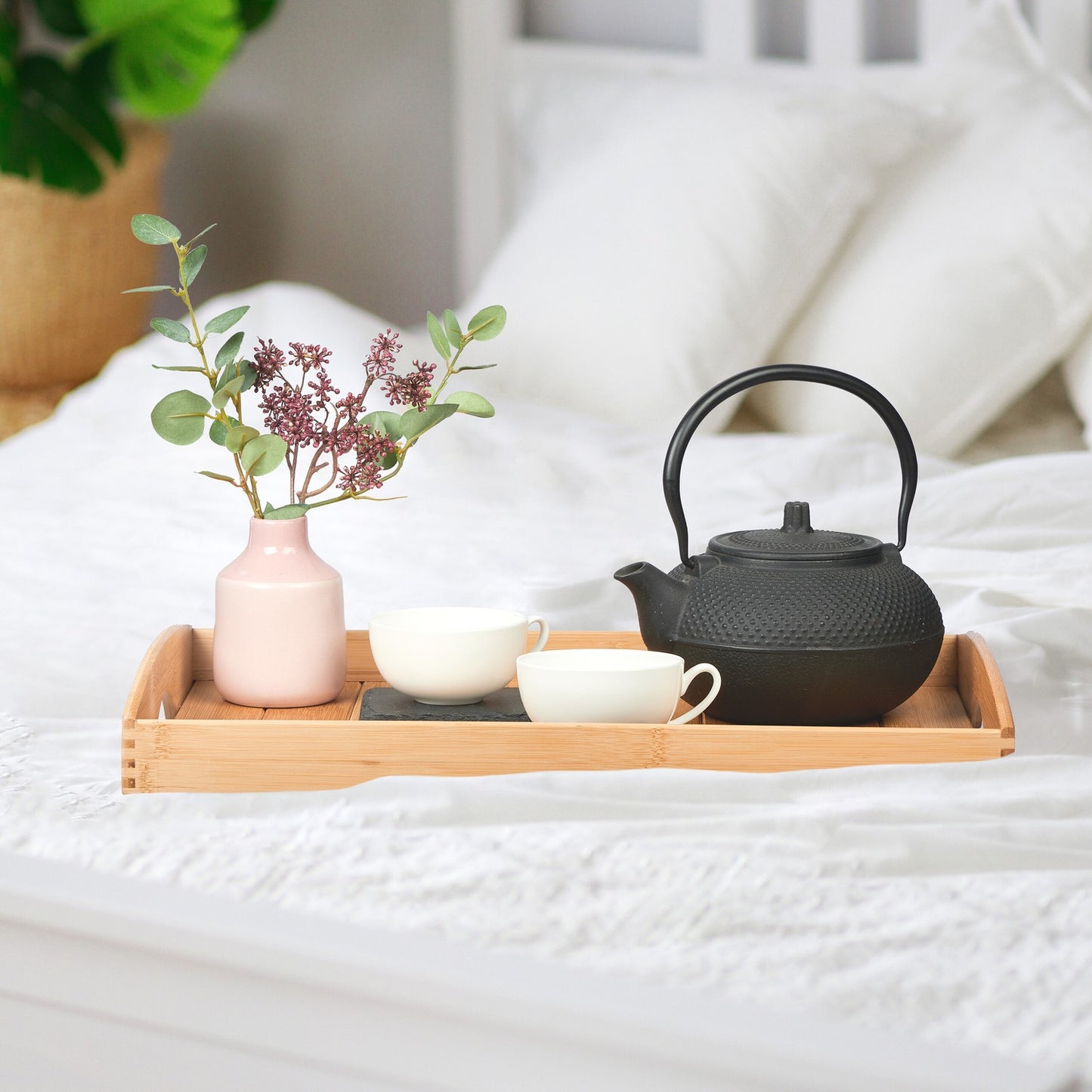 Tray in bamboo