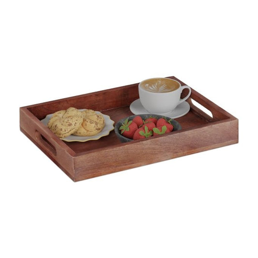 Tray in mango wood 36x26 cm