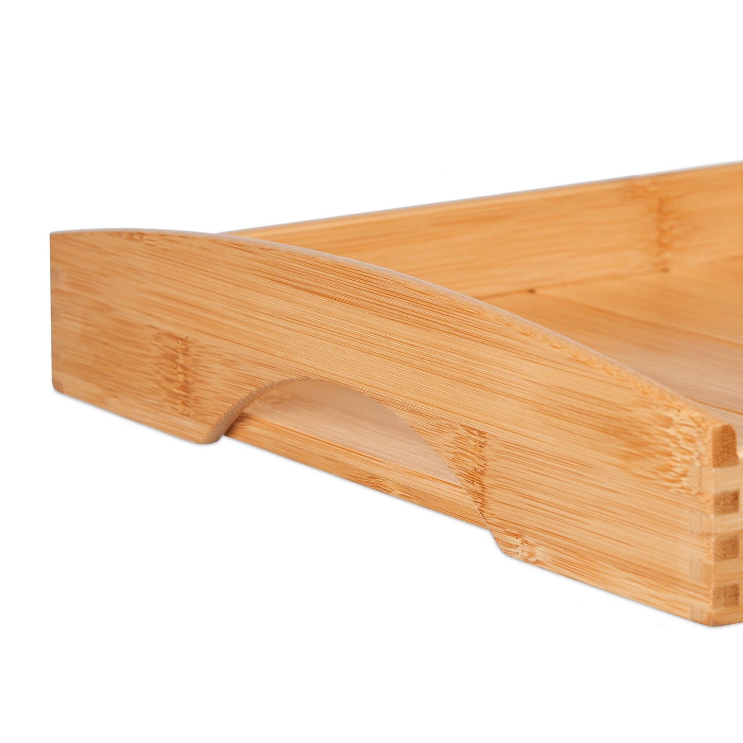 Trays in bamboo - set of 2