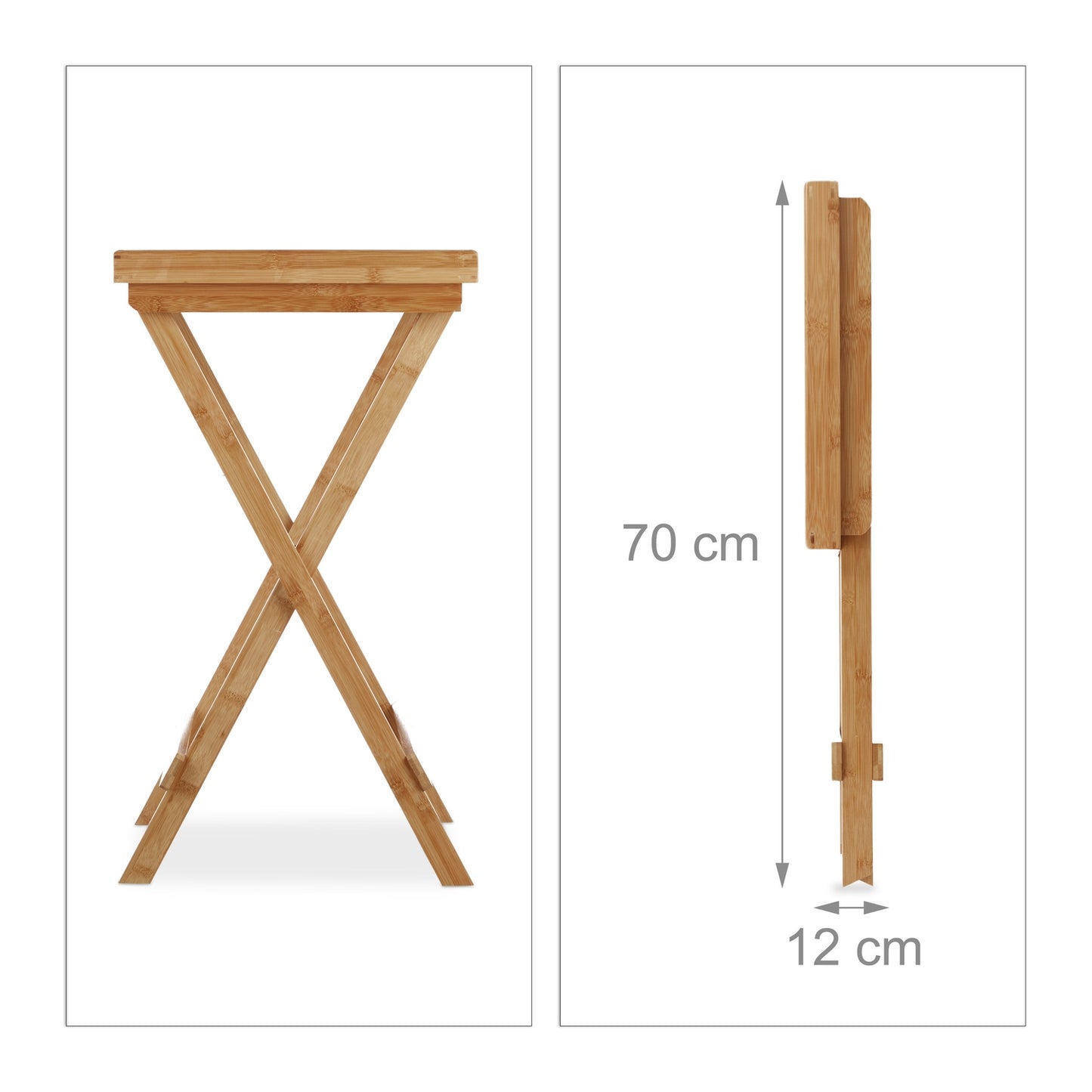 Tray table bamboo