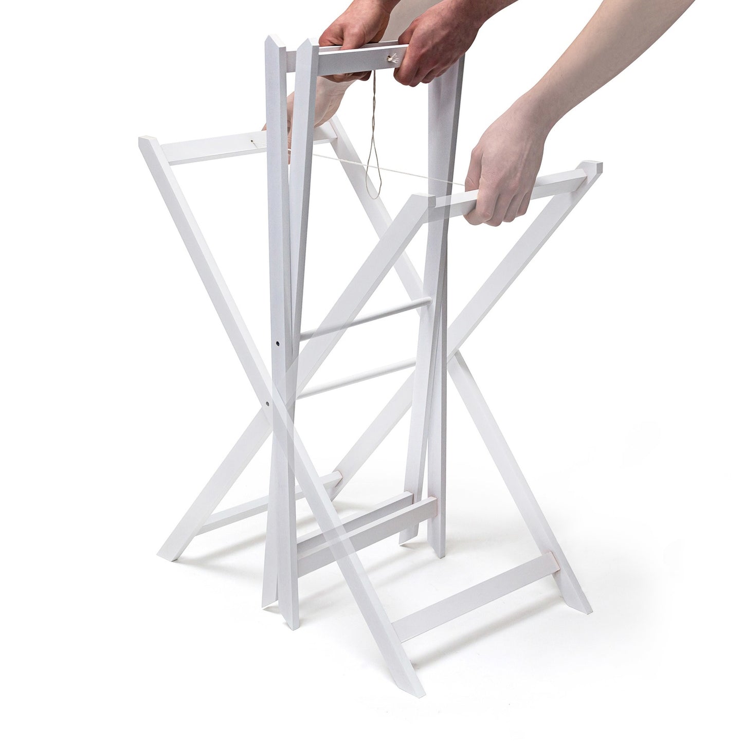 Tray table wood and bamboo 72 cm