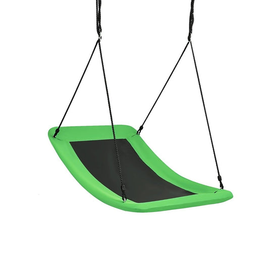 Tree swing outdoor swing made of Oxford fabric garden swing 83 x 155 cm green