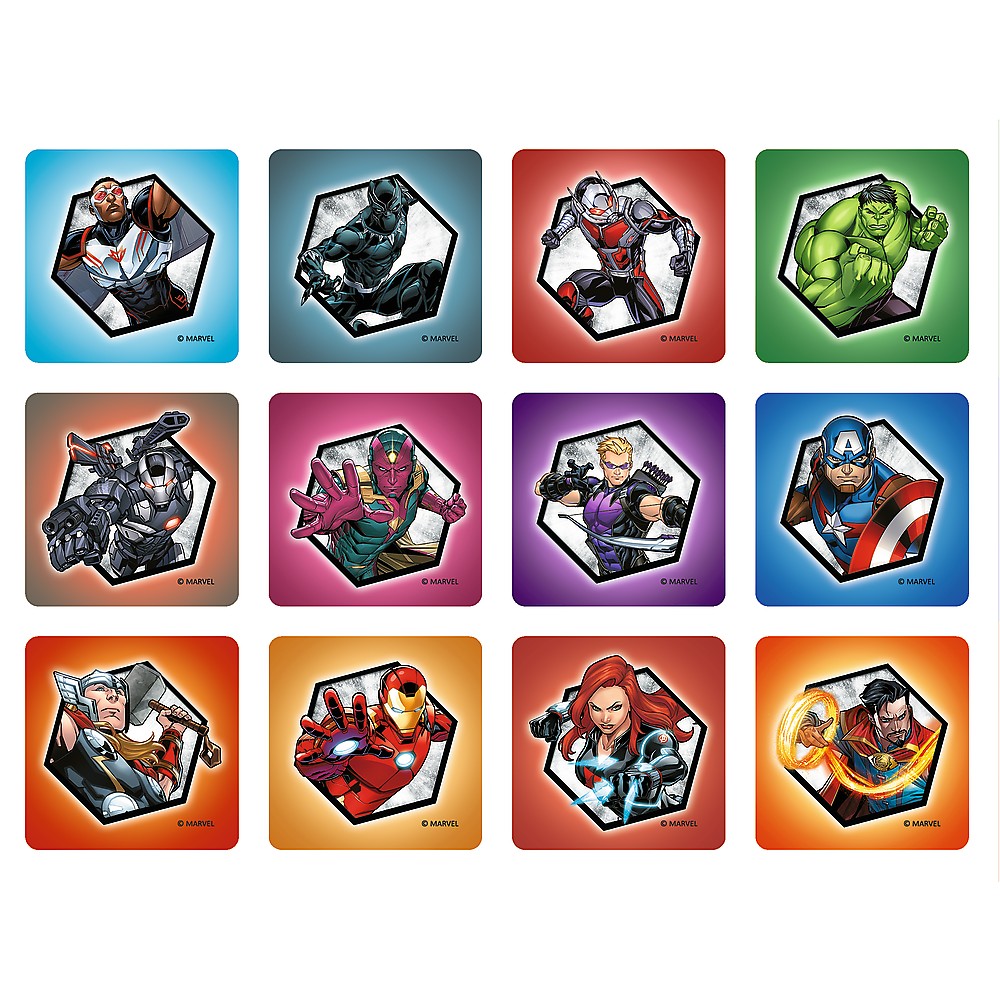 Trefl Avengers Puzzle Set 30+48+M24