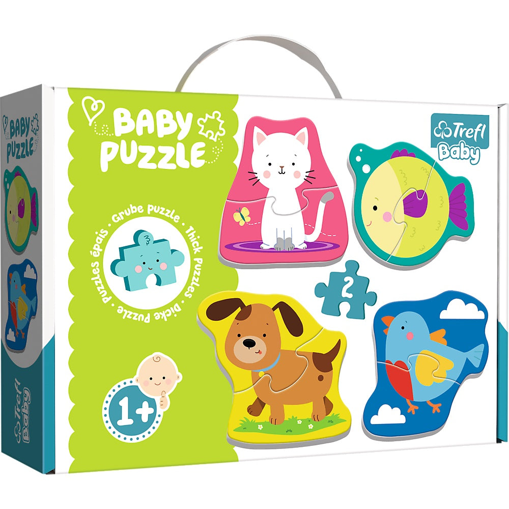 Trefl Baby Puzzle Set, Pets