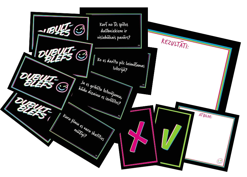 Trefl Board Game Double Bluff (In Latvian Lang.)