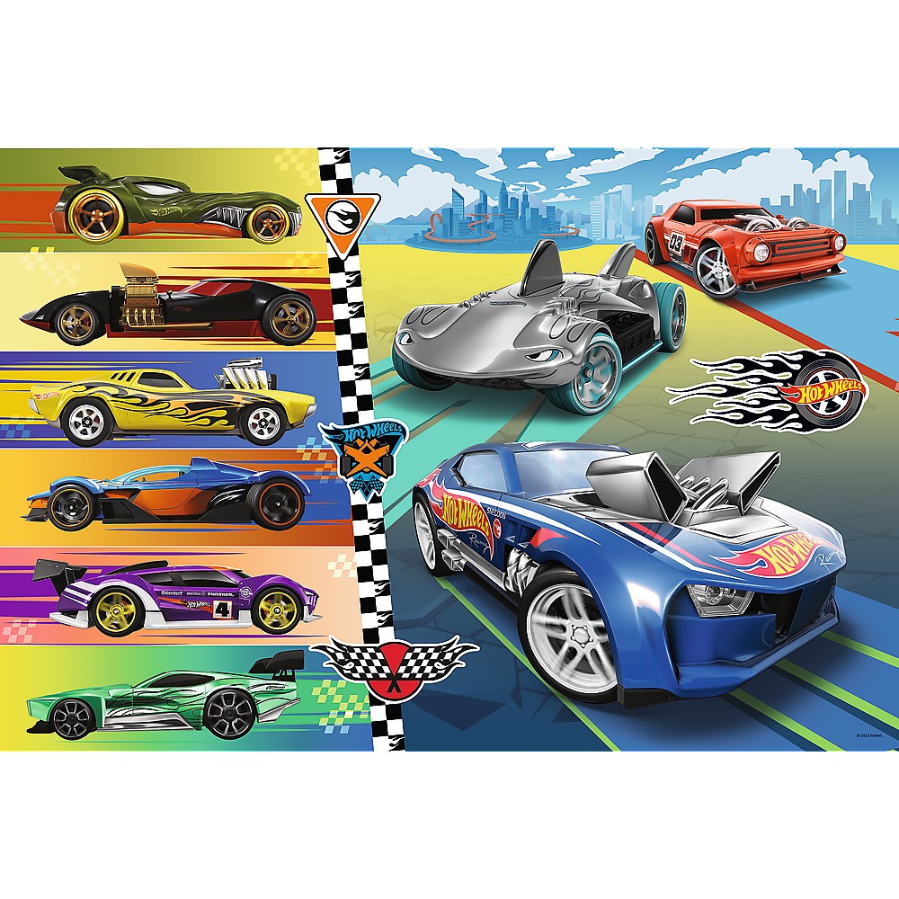 Trefl Hot Wheels Maxi Puzzle, 24 Pcs