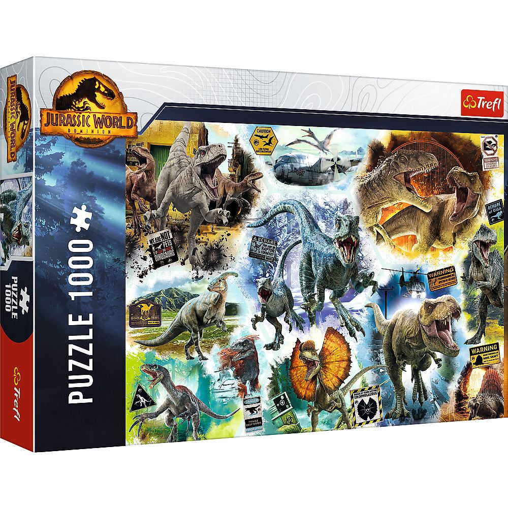 Trefl Jurassic Word Puzzle 1000 Pcs