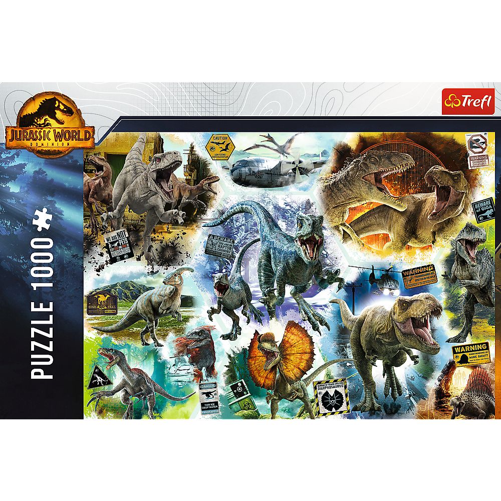 Trefl Jurassic Word Puzzle 1000 Pcs