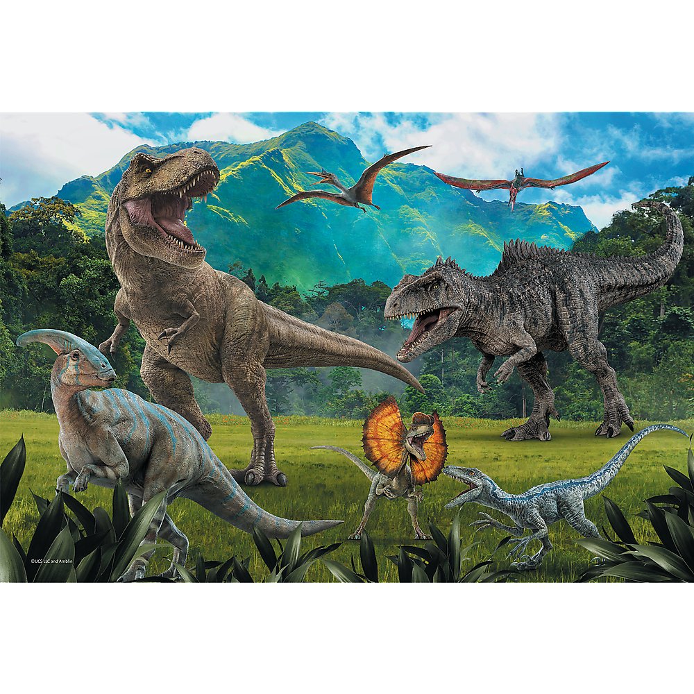 Trefl Jurassic Word Puzzle 100 Pcs
