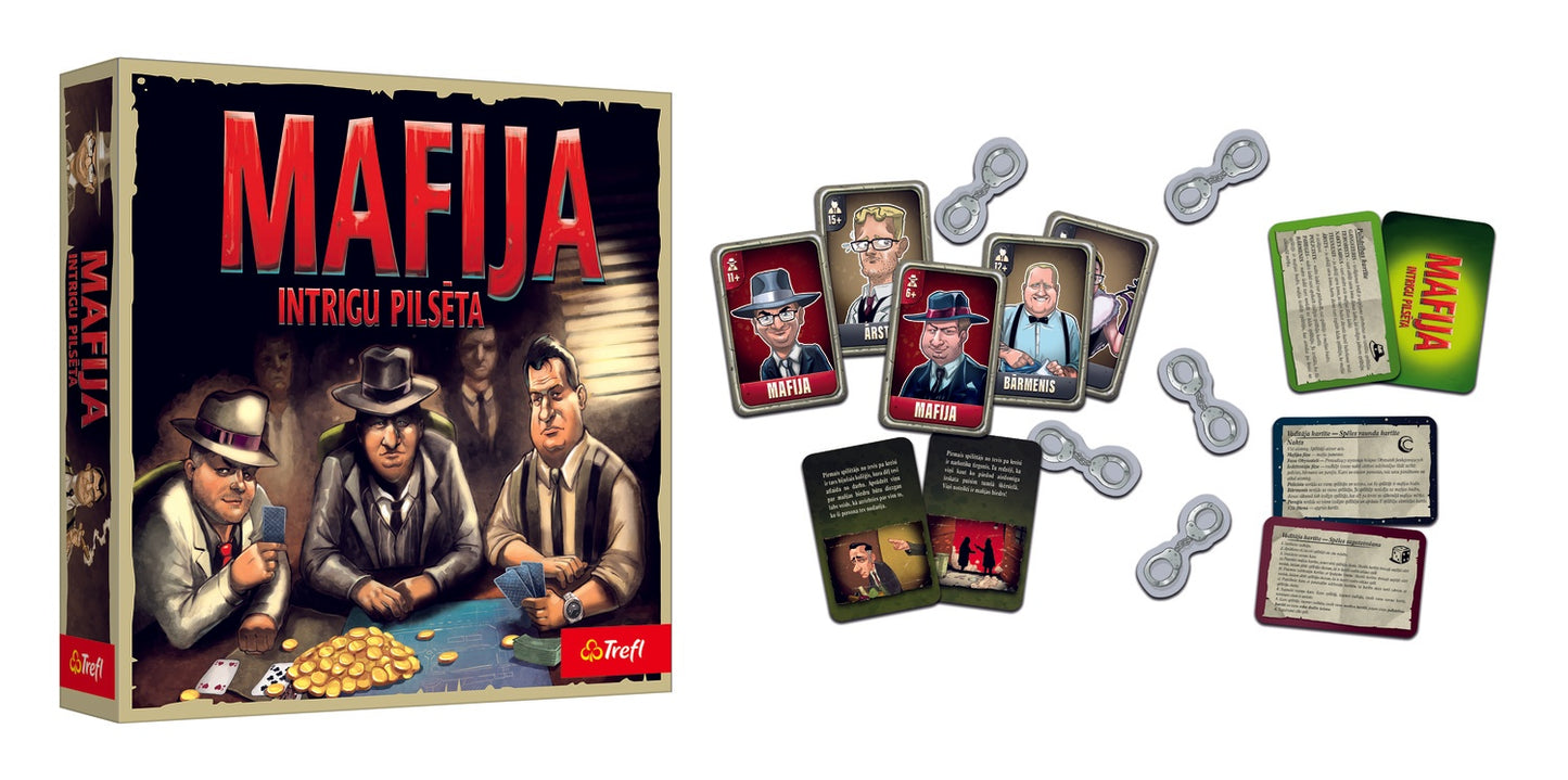 Trefl Mafia Board Game (In Latvian Lang.)