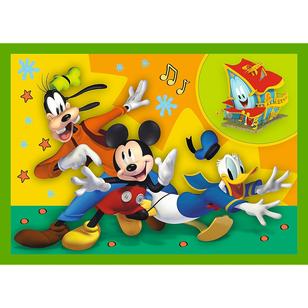 Trefl Mickey Mouse Puzzle 4 In 1 Set 12 15 20 24 Pcs